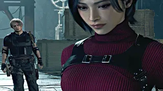 Ada Wong Saves Leon's Life Scene - Resident Evil 4 Remake 2023 (4K 60FPS)