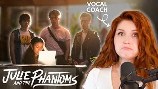 JULIE AND THE PHANTOMS I Episode 1 I Vocal coach reacts!