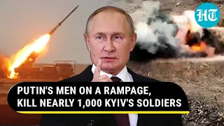 U.S.' Bradley, Howitzers Burn, Guided Bomb 'Rain' & More: Russia On Destruction Spree In Ukraine