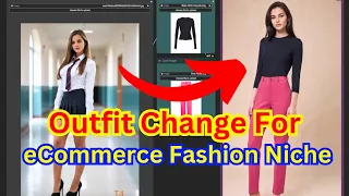 Stable Diffusion IPAdapter V2 Outfit Change For eCommerce Fashion Niche