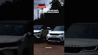 Gadi🚗eese Chalao ki 4 log Bolenge....!#shorts #fortuner#fortunervideo#elvishyadav#tharvsfortuner