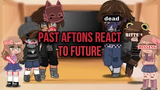 Past Aftons React To Future || Afton Family || FNAF || GACHA || My Au