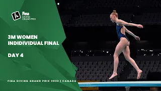 Re-Live 3m Women Individual Final | FINA Diving Grand Prix 2022 | Canada