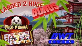 I DECIDED TO KEEP PLAYING & Hit 2 BIG Wins in the BONUS on Wild 🐼 Panda  By: AristOcrat