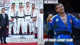 MAJDOV NEMANJA (SRB)- Gold Medalist (-90kg) -Abu Dhabi Grand Slam 2023-柔道