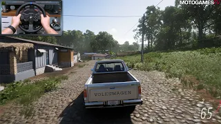 Forza Horizon 5 - 1982 Volkswagen Pickup LX | Thrustmaster T300RS Gameplay