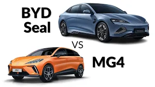 BYD Seal vs MG4 - Which one did I buy as my first electric car?
