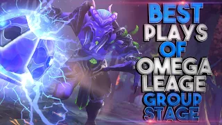 BEST Plays & MOST EPIC Moments of OMEGA League Groupstage - Dota 2