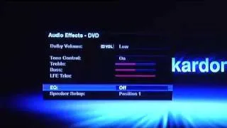 A walk through of the Harman Kardon high Definition User Interface for AVR 2600, 2600, and 7550HD