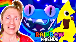 RAINBOW FRIENDS 2 : JE TERMINE LE JEU TOUTE SEULE ! Roblox Nadège Candle