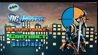 Dc Universe Online: Deathstroke's Contract Briefing