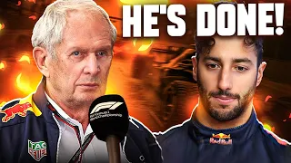 BAD NEWS for Daniel Ricciardo after Helmut Marko STATEMENT!