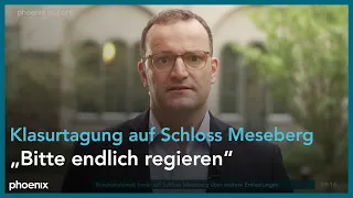 tagesgespräch mit Jens Spahn zur Klausurtagung in Meseberg am 30.08.22