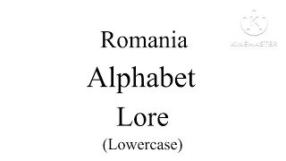 Romania Alphabet Lore but lowercase