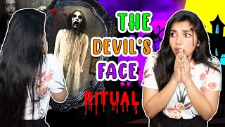 I Played *THE DEVILS FACE RITUAL* at 12 AM Alone | *Ghost Caught In Camera*😨😰