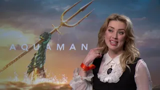 (SPOILER) Amber Heard, Jason Momoa and James Wan talk Aquaman at the London press junket