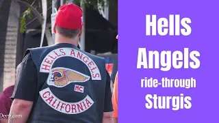 Hells Angles Sturgis Ride-Through