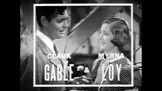 Too Hot To Handle 1938,   Trailer ~  Clark Gable,  Myrna Loy