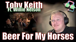 First Time Hearing TOBY KEITH ft. WILLIE NELSON "Beer For My Horses" | Taylor Family Reactions