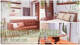 The Sims 4: Строительство | Крошечная квартира для студентки | Metthew Apartament
