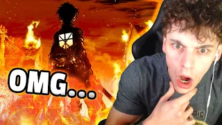 FIRST TIME Reacting to ALL The ATTACK ON TITAN Openings (1-7)