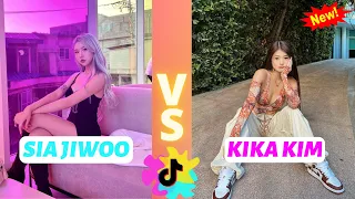 Sia Jiwoo vs Kika Kim Xo Team Dance Hot Tiktok 2022 🔴 Feels New Tiktok Dance Challenge Compilation