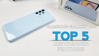 Samsung Galaxy A23 Top 5 Best/Hidden Features | Tips And Tricks