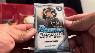 2022 Bowman Chrome MEGA box number 1 more Elly hunting