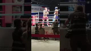 Guto Inocente Kickboxing at 2017 World Games VS TURKEY Round 2