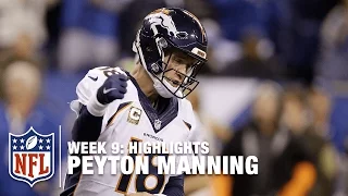 Peyton Manning Highlights (Week 9) | Broncos vs. Colts | NFL