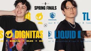 Team Liquid Honda v Dignitas | LCS Spring Playoffs | Lower Bracket Quarter-Finals | Game 1 (2024)