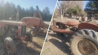 10 years in a barn will the wd-45 start and some more rescue tractors