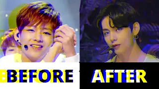 BTS-JUST ONE DAY (before vs after) 💜