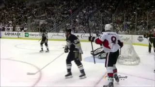 Milan Michalek backhand goal 3-1 May 24 2013 Ottawa Senators vs Pittsburgh Penguins NHL Hockey