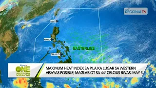 One Western Visayas: Maximum heat index sa pila ka lugar sa Western Visayas, bwas yara sa 44 °C