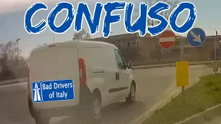 BAD DRIVERS OF ITALY dashcam compilation 04.15 - CONFUSO