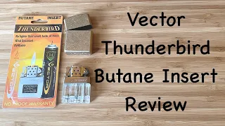 Vector Thunderbird TH-INSERT-G Butane Zippo Soft Flame Insert Review