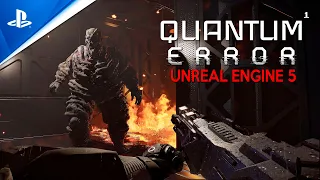 QUANTUM ERROR 20 Minutes of New Gameplay in UNREAL ENGINE 5 | PlayStation 5 Exclusive 4K 60FPS 2023