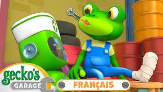 L'accident de Gecko｜Le Garage de Gecko｜Camions pour enfants