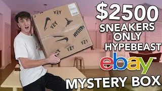 $2500 SNEAKERS ONLY EBAY HYPEBEAST MYSTERY BOX!