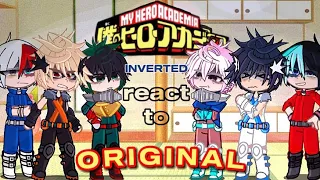 inverted mha react to original | ALL PARTS | (ships in description!)