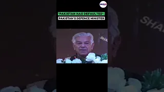 Watch | Pakistan Has 'Already Defaulted', Says Defence Minister Khawaja Asif   #shorts