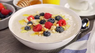 Tasty Breakfast – Milk Oatmeal In 10 Minutes. Recipe by Always Yummy! (Oatmeal)