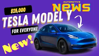 $25,000 Tesla Model Y for everyone by New Years