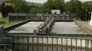 Einweihung der 4. Reinigungsstufe im Klärwerk Tübingen