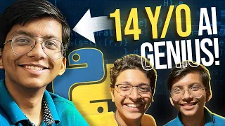 14 Year Old Prodigy Coder Says IIT Bombay is His Backup?!😱