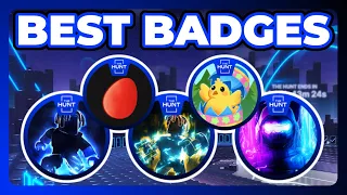 The EASIEST BADGES in THE HUNT (Roblox)