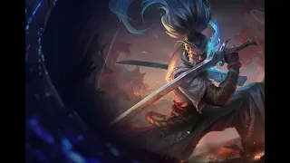 Foreseen Yasuo Animated Splash Art & Client Music