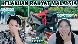 Indonesian React VIDEO LAWAK VIRAL SEMASA PKP MALAYSIA🤣