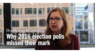 Why 2016 election polls missed their mark